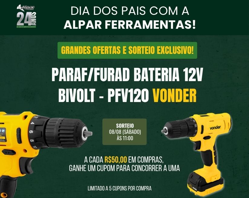Promoção Dia dos pais 2026